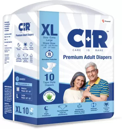 CIR ADULT DIAPER XL 10