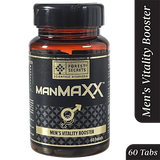 Forest Secrets Manmaxx Tablets - Men's Vitality Booster, Enchances Health, Vitality & Vigour, 60 pcs Bottle