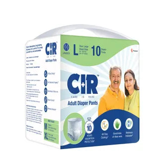 CIR ADULT DIAPER Pant L 10 (Pack of 5)