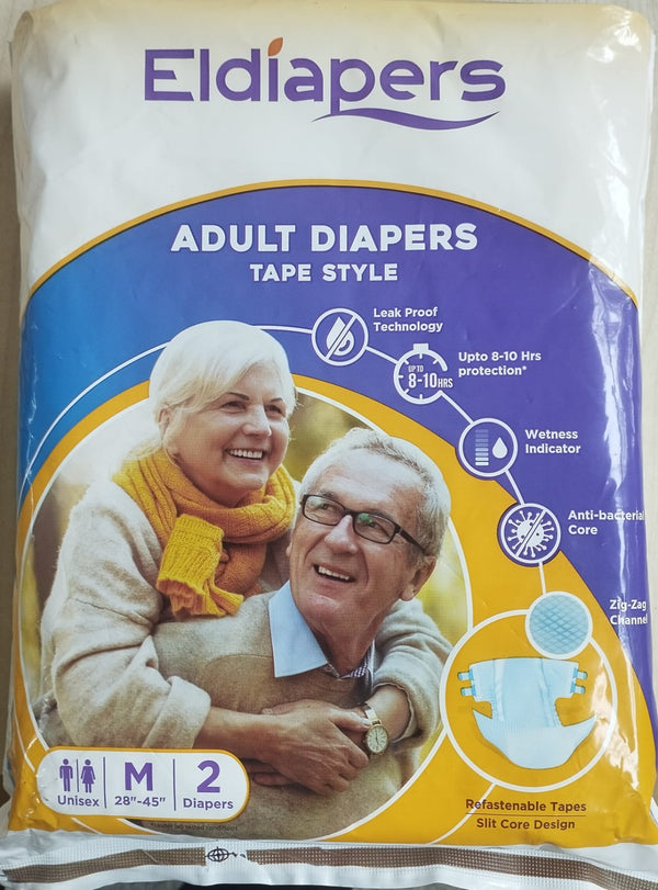 ELDIAPERS TAPE STYLE ADULT DIAPERS