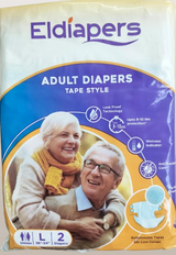 ELDIAPERS TAPE STYLE ADULT DIAPERS