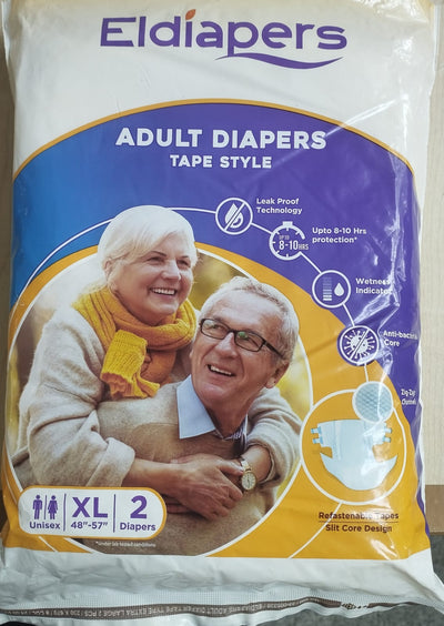 ELDIAPERS TAPE STYLE ADULT DIAPERS