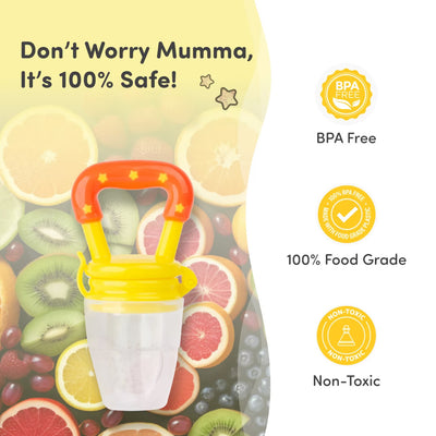 FRUIT & FOOD NIBBLER -YELLOW
