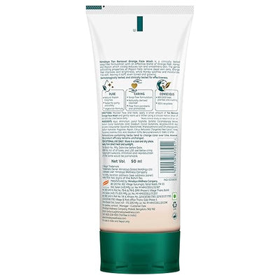 HIMALAYA ORANGE TAN FACE WASH 50ML