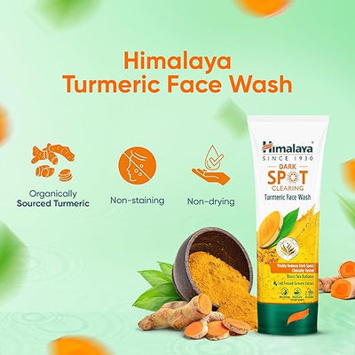 HIMALAYA DARKSPOT TURMERIC FACE WASH  50ML