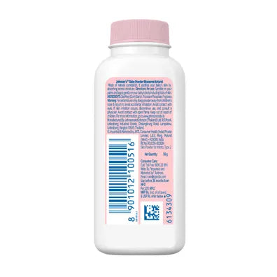JOHNSON'S BABY BLOSSOMS NATURAL PLANT BASED POWDER 50GM