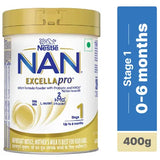 NESTLE NAN EXCELLAPRO INFANT  FORMULA STAGE  1 400GM