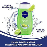 NIVEA LEMON & OIL BODY WASH  220ML