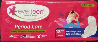 Everteen Sanitary Pads – Size XL (Pack of 18)