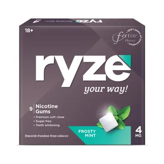 Ryze Nicotine Gums Frosty Mint 4 mg